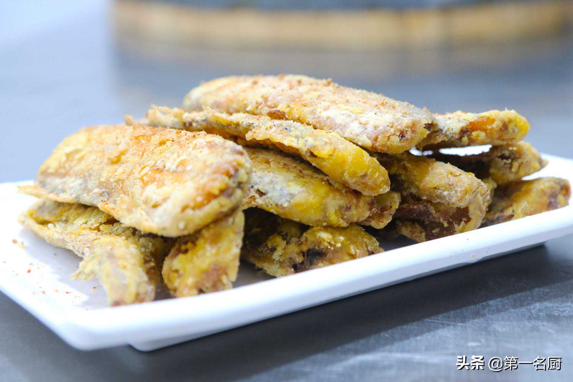 干炸带鱼这样做真好吃，酥脆焦香，营养美味，越吃越想吃