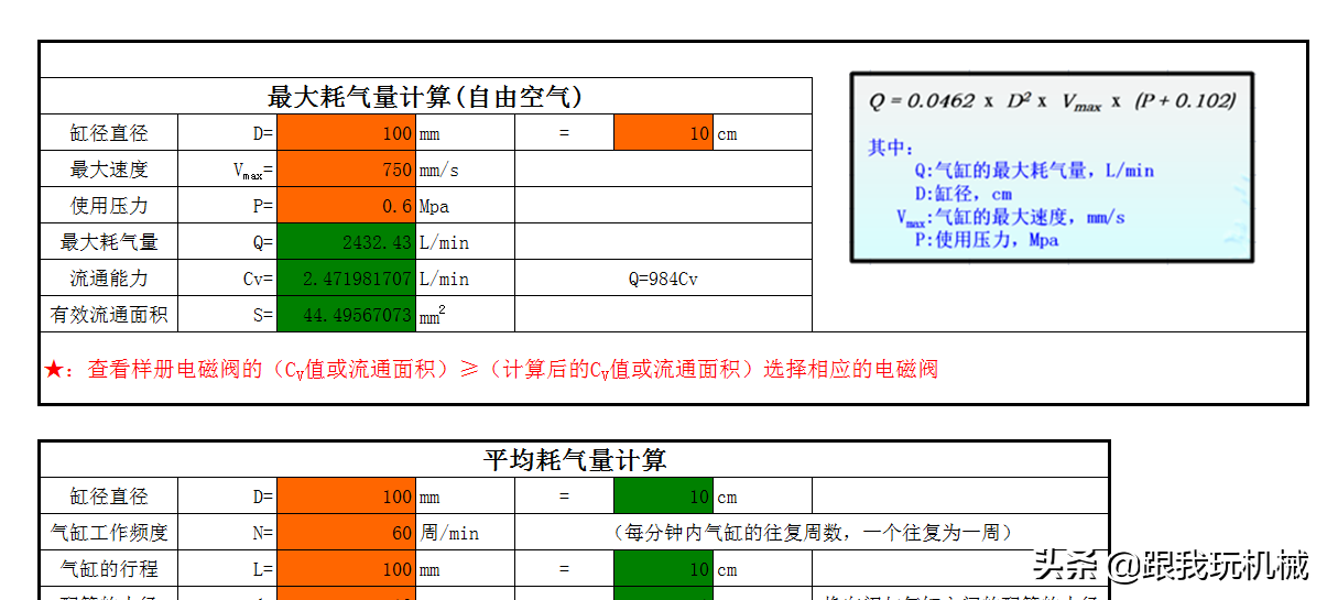 设备的耗气量怎么确定，什么时候需要计算