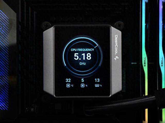 九州风神冰暴360水冷散热器评测：自带屏幕的散热高手