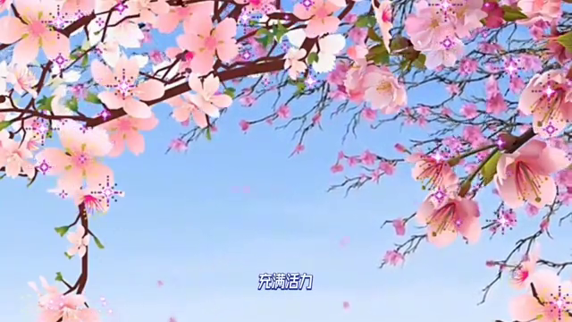 温暖的天气：阳光明媚，微风拂面