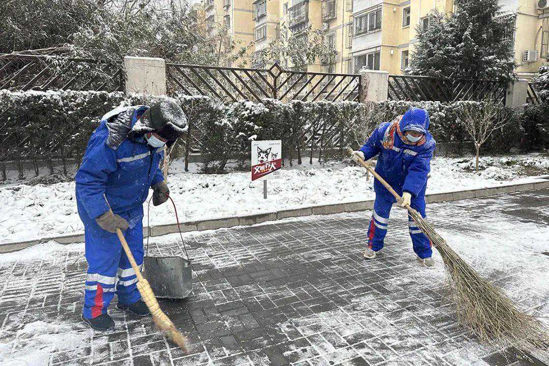 保通行、保温暖！顺义区积极应对持续降雪